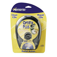 Memorex Optifix Radial CD Cleaner And Scratch Repair Device