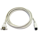 9-Pin Male to 9-Pin Female FireWire 800 Extension Cable 3 Feet