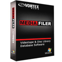 MediaFiler 3.0 Videotape and Disc Library Database Software by Vortex Media