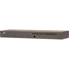 Gefen EXT-DVIKVM-444DL 4x4 DVI KVM Dual Link Matrix