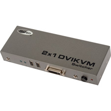 Gefen EXT-DVIKVM-241 DVI Switcher USB 2.0 with Audio