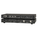 KanexPro DPKVM2P USB DisplayPort KVM 2-Port Switcher System