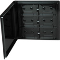 Black Audio 6-Pack Cassette Holder Sealed at Spine Hinges