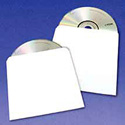 White Tyvek Envelope without Window for DVD or CD - 100 pack
