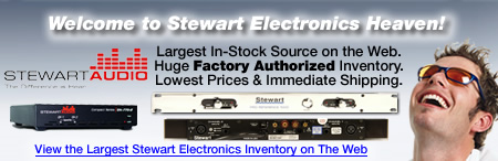 Markertek is Stewart Audio Heaven