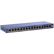 Netgear FS116P ProSafe Ethernet Switch - 16 Port 10/100
