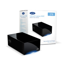 LaCie Network Space MAX 2 TB Network Storage Drive