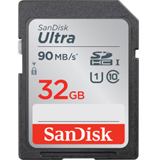 SanDisk Ultra 32GB Secure Digital High-Capacity (SDHC) Flash Card