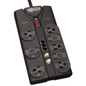 Tripplite TLP808TELTV 8 Outlet Surge Suppressor with F Coax Jacks