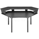 Middle Atlantic Multidesk Video Corner Unit with 1-Piece Overbridge
