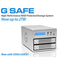 G-Tech G-Safe 2TB High Performance RAID Protected Storage System