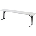 Plastic Blow Molded Grey Rectangle Folding Tables