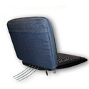 Shoreline Blue Denim Laptop Jacket For Wide Screen Models