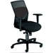 AirFlo Rolling Desk Chair With Black Fabric Seat and Adjustable  Arms