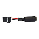 Stewart Audio ADPT-SUM35 Stereo Female 3.5mm Summed to Male Euro Block