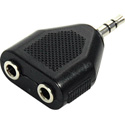 Mini Stereo Male to Dual Mini Stereo Female Audio Adapter