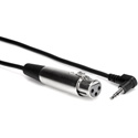 Right Angle Stereo 3.5mm Mini to XLR Female