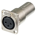 Neutrik NA3FDM 3 Pin XLR Female to XLR Male Adapter For D Panel Mounting