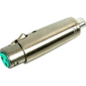 Switchcraft 322X RCA Female to XLR Female Audio Adapter