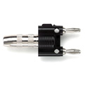 Pomona 4044 1/4 TS Female to Dual Banana Plug Audio Adapter