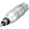 Neutrik NA2FPMM 3 Pole XLR Female to RCA Male Audio Adapter