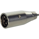TecNec XLM-P XLR Male to RCA Male Adapter