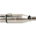 Connectronics Premium XLR Female To Mini XLR Female Audio Adapter