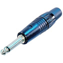 Neutrik NP2C-BAG 1/4in Plug Black & Silver
