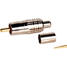 RCA 75 Ohm Crimp Type Video Plugs