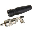 RCA Solderless Straight & Right Angle Connectors