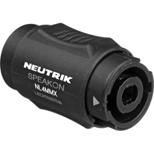 Neutrik NL4MMX Speakon Locking Coupler Female to Female