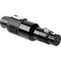 4 Pole Speaker Plug To 3 Pin Female XLR Adapter