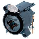 Neutrik NCJ6FA-H 3 Pole XLR Female with 1/4 Inch Stereo Jack (Horizontal PCB)