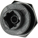 Recessed Toslink Chassis Mount Feed-thru Black