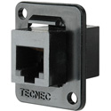 TecNec RJ11 Female-Female Feedthru D Series Panel Mount Connector