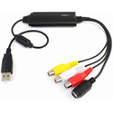 StarTech SVID2USB23 USB S-Video & Composite Audio Video Capture Cable w/ TWAIN Support
