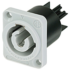 Neutrik NAC3MPB-1 Powercon Receptacle Power Out [Gray]