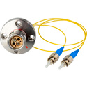 Hybrid Fiber Lemo FXW to Duplex Fiber Internal Distribution Fiber Optic Breakout Cables