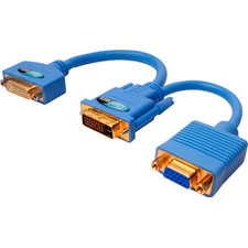 Gefen ADA-DVI-2-DVIVGA DVI to DVI and VGA Y Cable