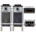 Kramer 610 Detachable DVI Optical Transmitter and Receiver Set