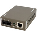 Startech MCMGBSC15 Ethernet to SC Single Mode Fiber Media Converter
