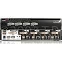 StarTech SV431UADVI - 4 Port StarView DVI+USB KVM Switch with Audio
