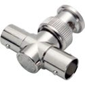 BNC Female/Male/Female 75 Ohm 3 Port Y Shape Adaptor