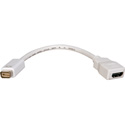 Apple Mini DVI Male to HDMI Female Adapter Cable for MacBook and iMac 8 Inch