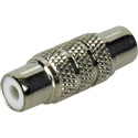 TecNec PF-PF All Metal RCA Socket to RCA Socket Barrel Adapter