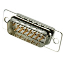 TecNec 15-Pin D-Sub Connector Male and Female Body Inserts