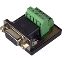 Female HD15 to Screw Terminals