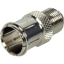TecNec F-FJ F Female to F Male Push-On Video Adapter