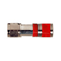 ICM RG59 and RG6 Universal Nickel F Compression Connectors  25pk