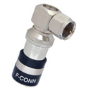 ICM FS11RA RG11 Right Angle F-Type Connector